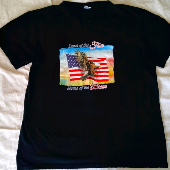 "Land of The Free-Home of the Brave" T-shirt